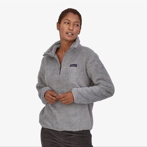 Patagonia Women's Los Gatos Fleece 1/4-Zip Salt Grey | Size M